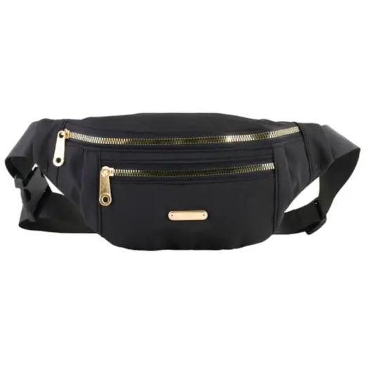 Triple Zip Moon Bag Main